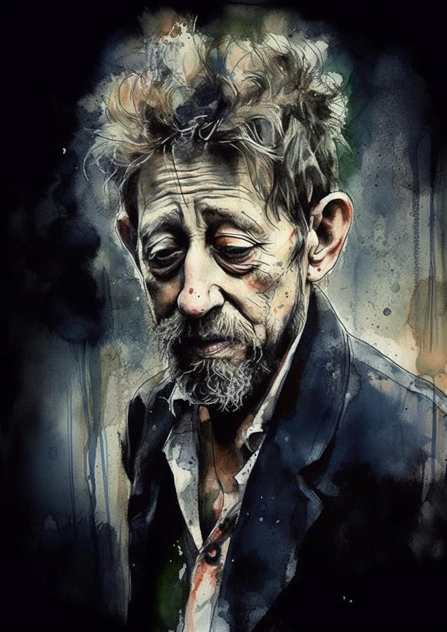 Shane MacGowan Digital Art by Dieu Vuong Kha - Fine Art America