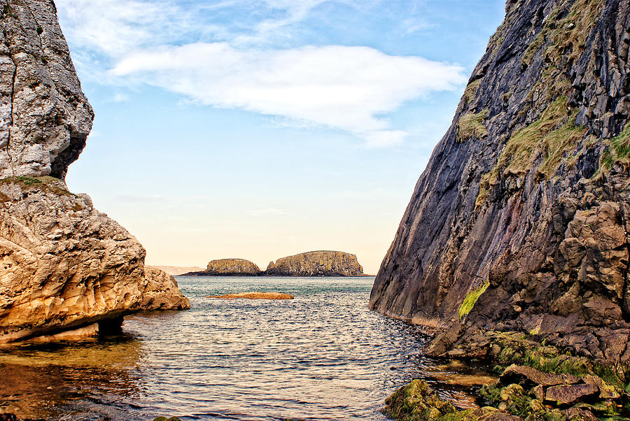 Sheep Island viewed from Ballintoy Harbour Photograph by Colin Clarke ...