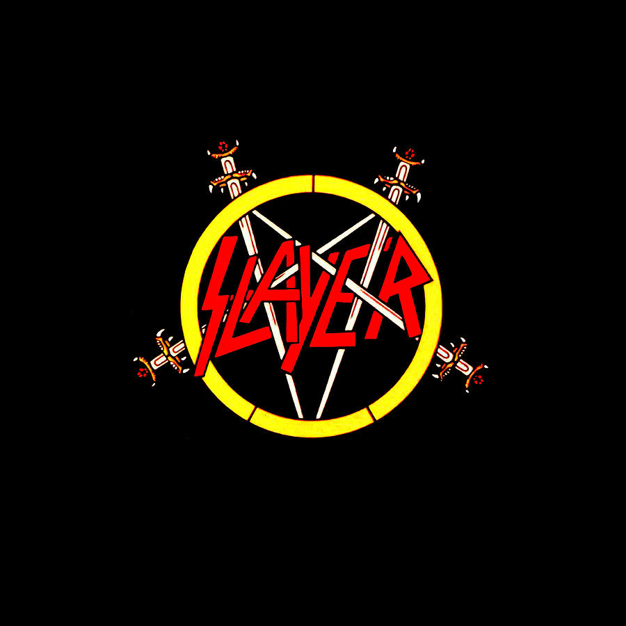 Slayer bands metal legends design logo Digital Art by Greens Shop ...
