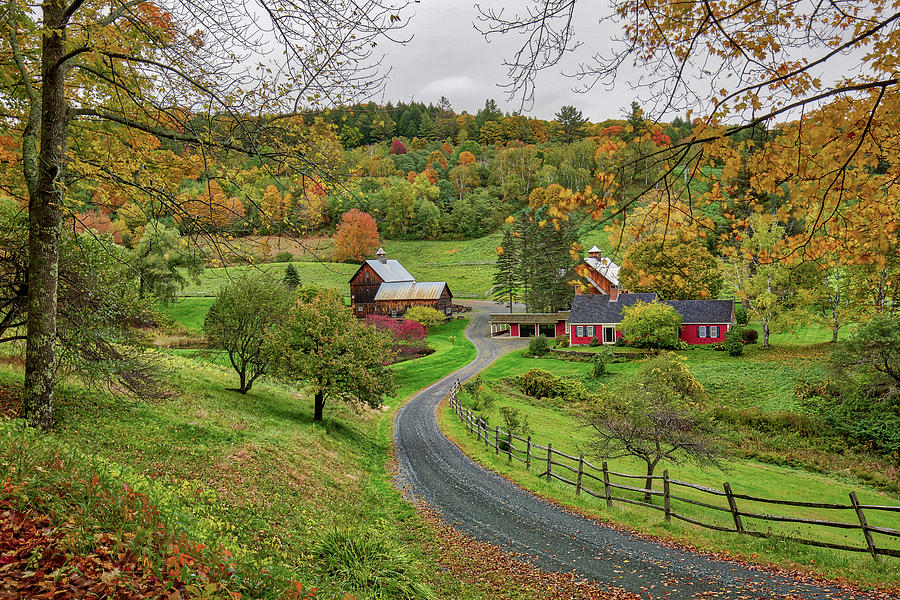 Sleepy Hollow Farm Woodstock Vermont #3 Photograph by Chris Mangum - Pixels