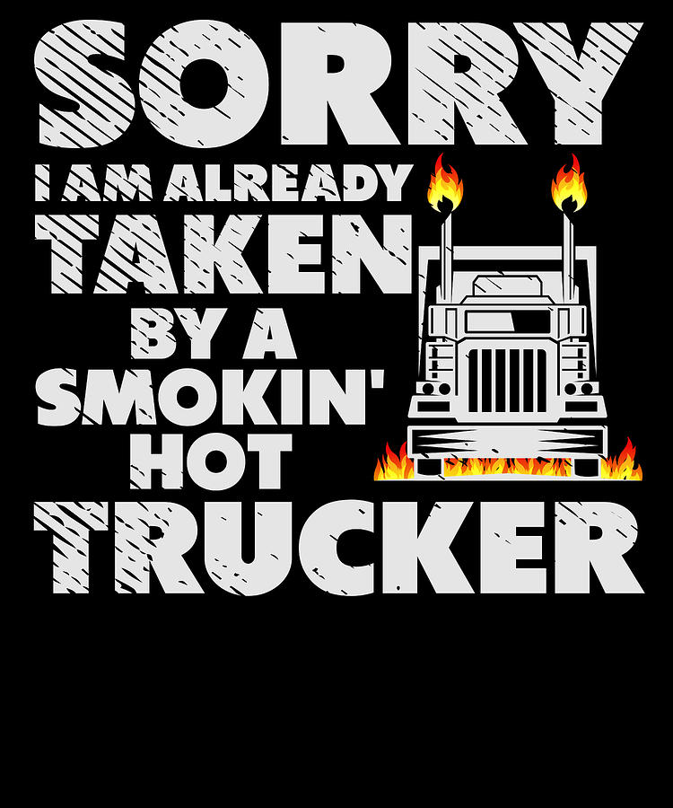Truck Digital Art - Smoking Hot Trucker Pick Up Diesel  #3 by Toms Tee Store