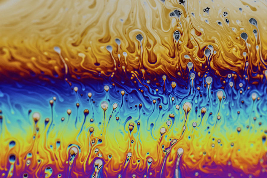 Soap Film Abstract #3 Photograph by SR Green