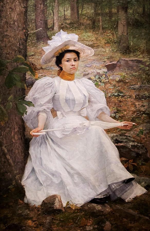 Sophie Hunter Colston Painting by William Robinson Leigh