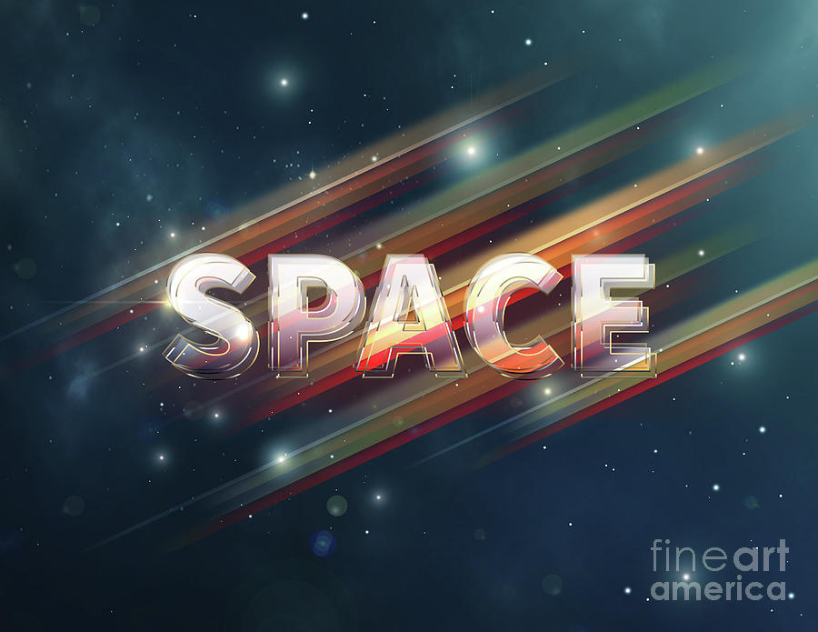 Space #3 Digital Art by Phil Perkins