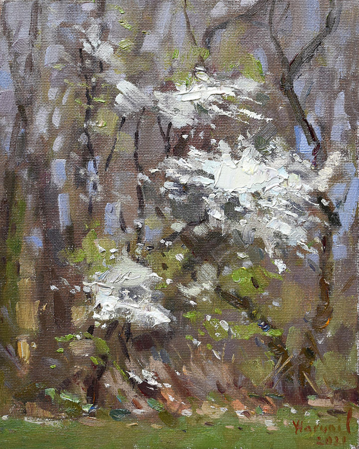 Spring #3 Painting by Ylli Haruni