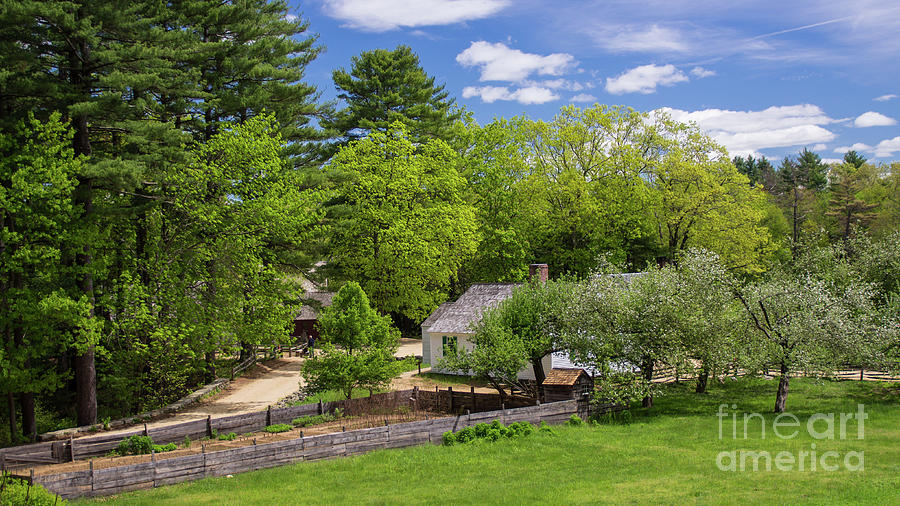 Springtime at Old Sturbridge Village. #3 Photograph by New England Photography