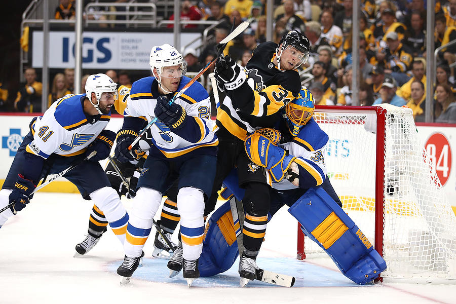 St Louis Blues v Pittsburgh Penguins #3 Photograph by Gregory Shamus