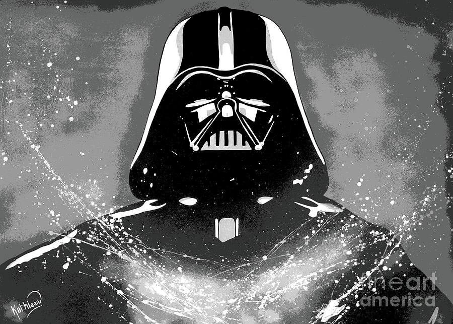 Star Wars Darth Vader #3 Painting by Kathleen Artist PRO