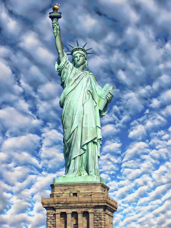 The Statue of Liberty by Anthony Dezenzio The Statue of Liberty by Anthony Dezenzio