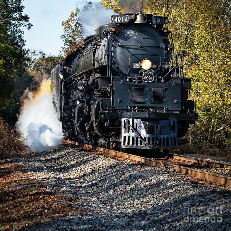 Steam Locomotive UP 4014 #4 Photograph by Lawrence Burry