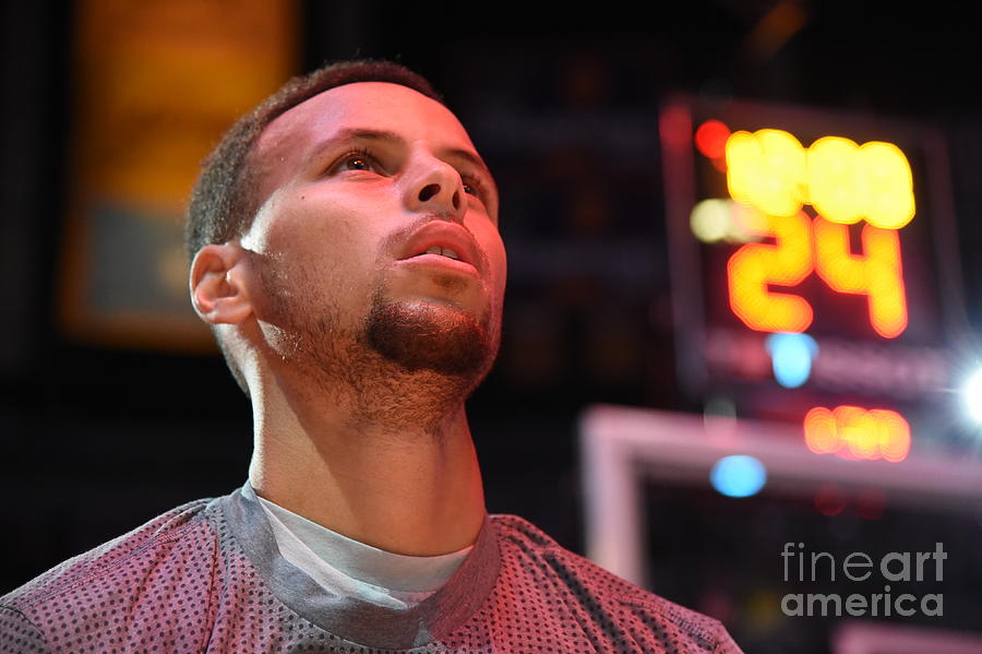 Stephen Curry #3 Photograph by Andrew D. Bernstein