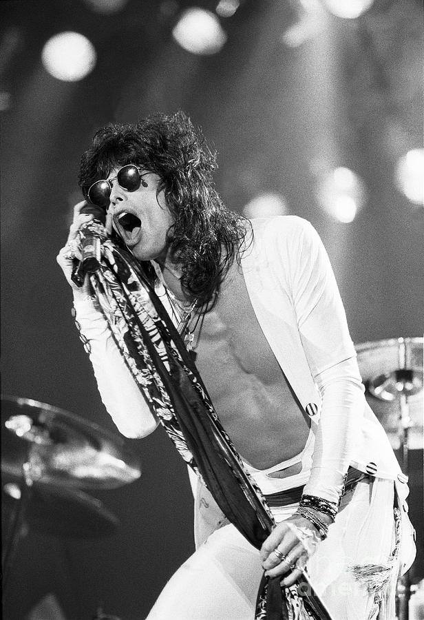 Steven Tyler Photograph - Steven Tyler - Aerosmith #17 by Concert Photos
