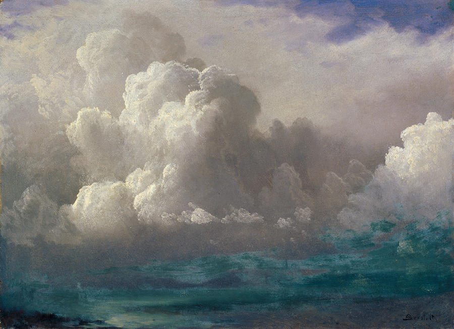 Albert Bierstadt  Painting - Storm Clouds #6 by Albert Bierstadt