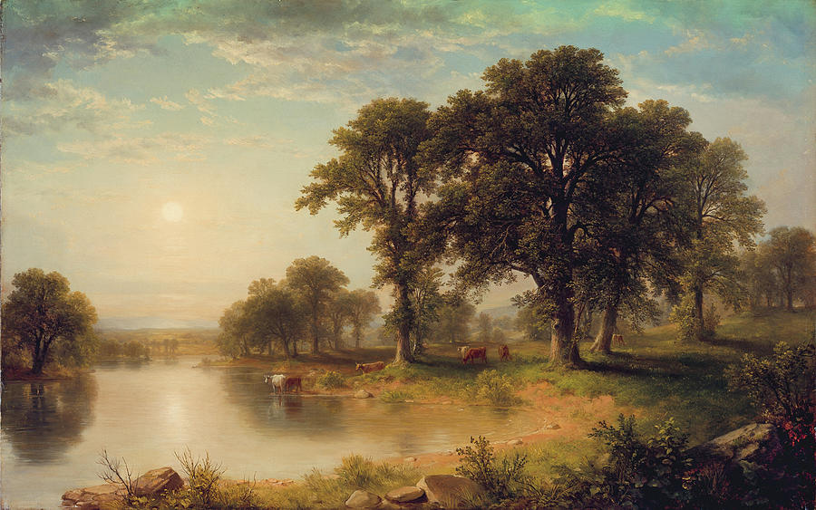 Summer Afternoon #3 Painting by Asher Brown Durand