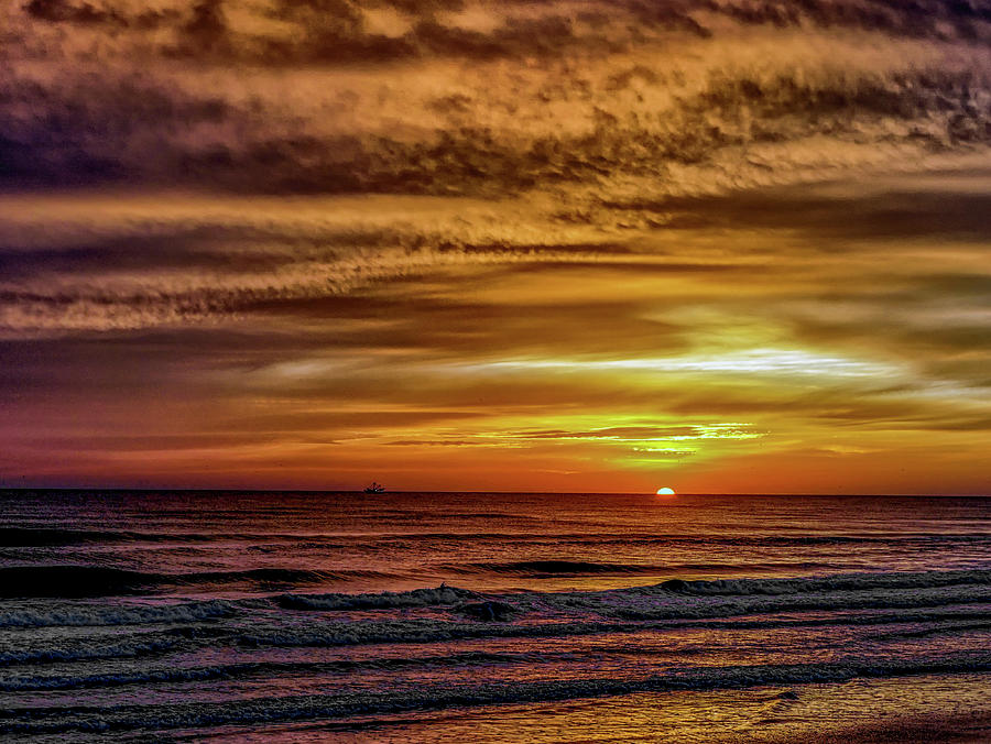 Sunrise in Florida #3 Photograph by Dennis Dugan