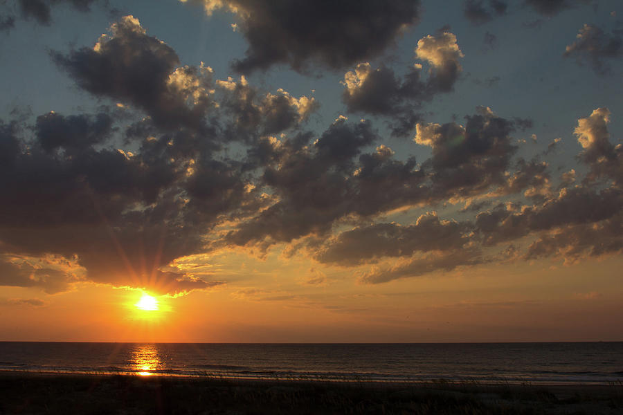 Sunrise over the Ocean, Jekyll Island, Photograph by John