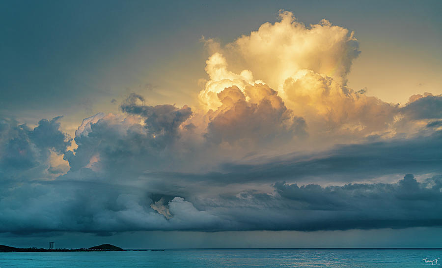 Sunrise Storm Clouds Mazatlan #6 Photograph by Tommy Farnsworth