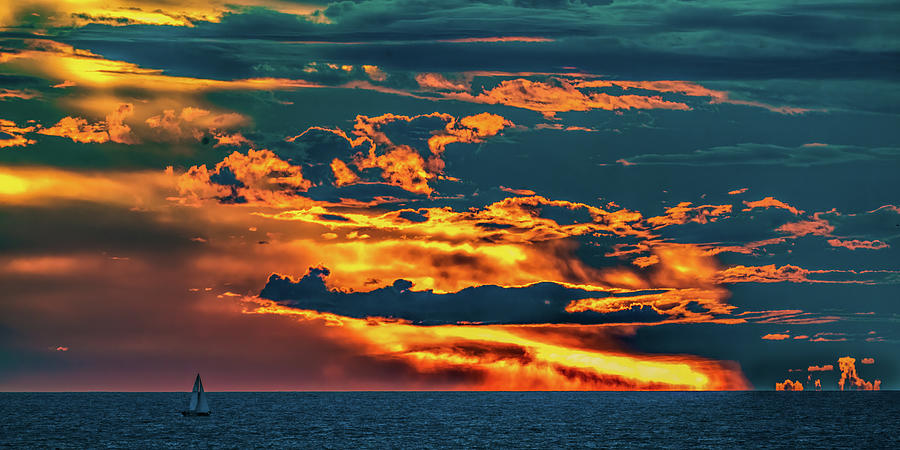 Sunset Mazatlan Mexico #3 Photograph by Tommy Farnsworth