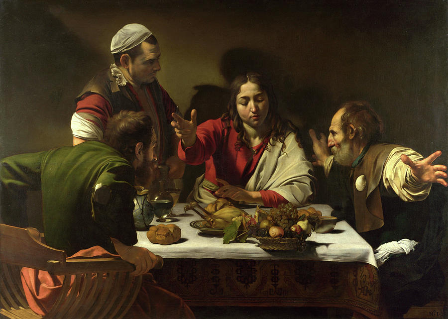 Supper At Emmaus Painting