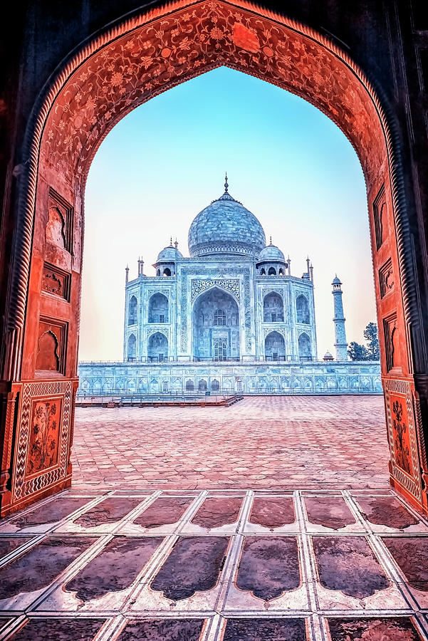 Architecture Photograph - Taj Mahal  #3 by Manjik Pictures