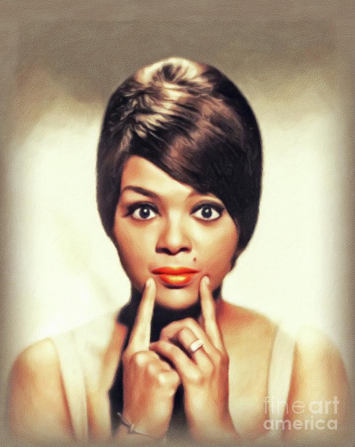 Tammi Terrell, Music Legend #3 Painting by Esoterica Art Agency - Pixels