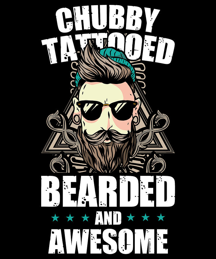 Tattoo Ink Artist Tribal Chubby Tattooed Bearded And Awesome Digital