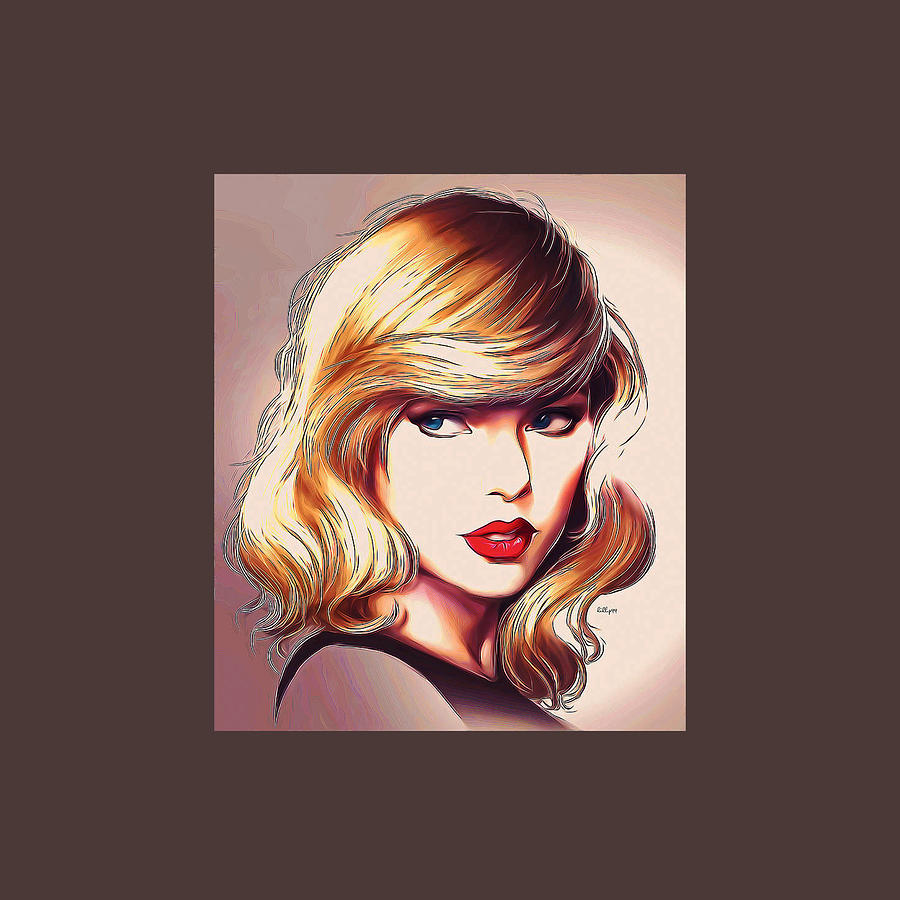 Taylor Swift Music Collections Designs Logo Digital Art by Juangs Shop ...