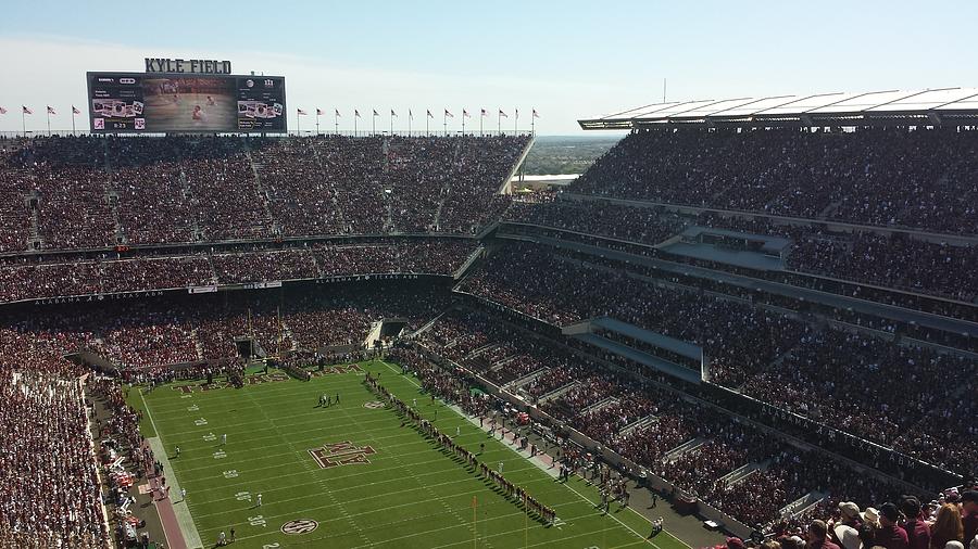 Texas A M Stadium Panorama #3 Photograph by Kenny Glover