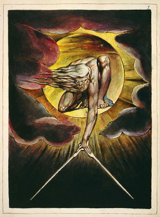 william blake ancient of days print