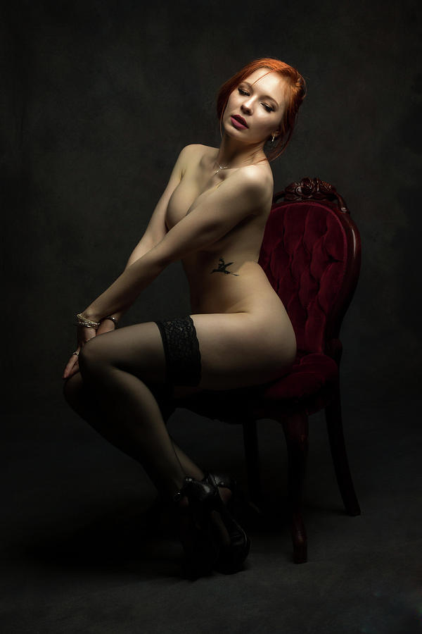 The art of seduction #3 Photograph by La Bella Vita Boudoir