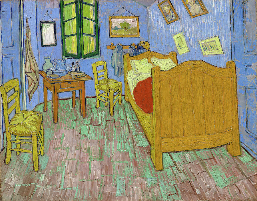 The Bedroom, 1889 Photograph by Vincent van Gogh - Fine Art America