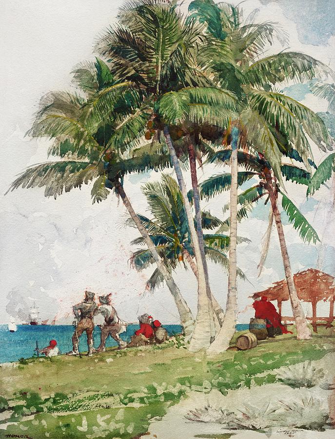 Winslow Homer Painting - The Buccaneers #3 by Winslow Homer