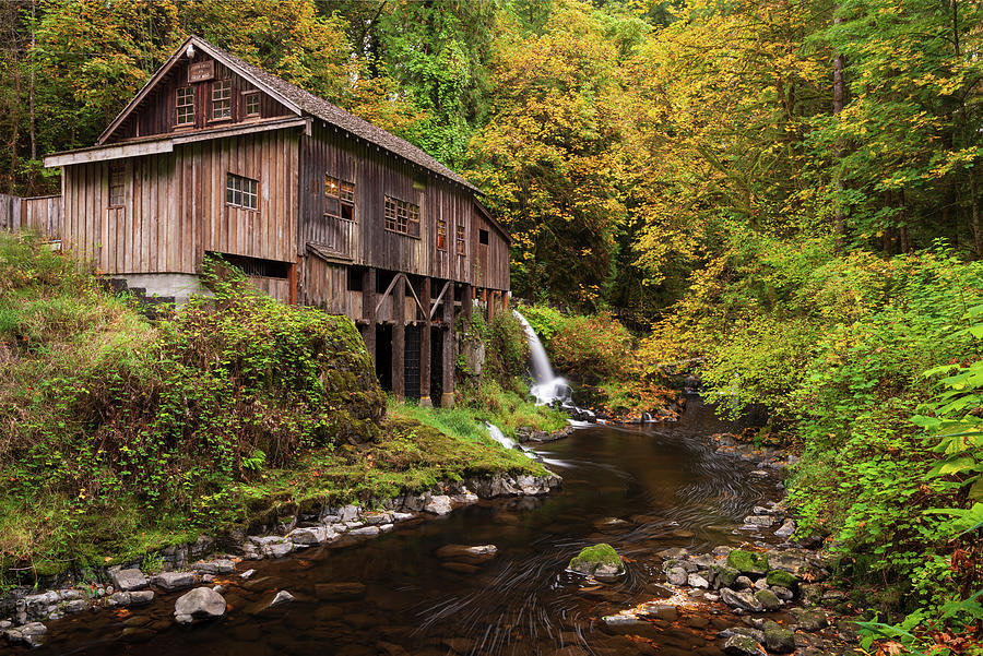 The Cedar Creek Grist Mill Photograph by Patrick Campbell