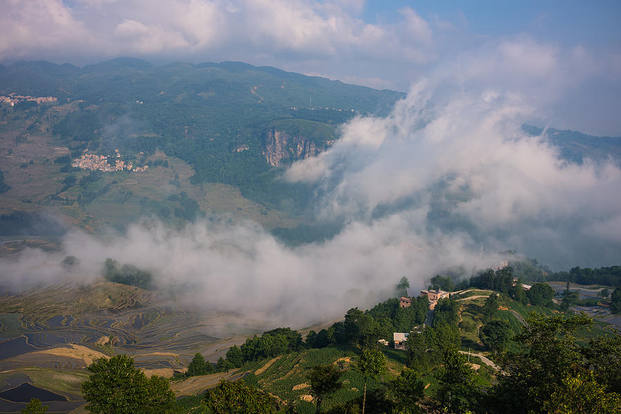 The cloud sea and the terraced fields #3 Photograph by Zhouyousifang