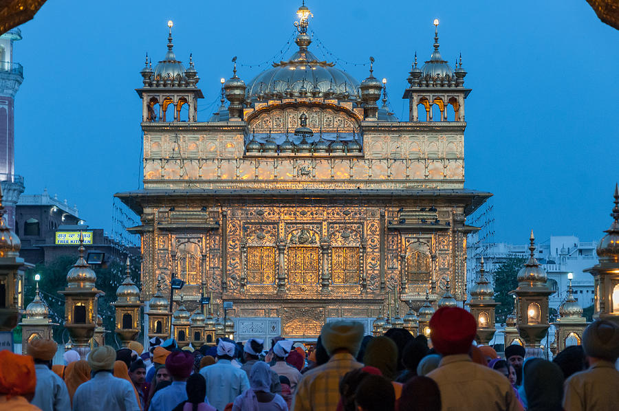The Golden Temple, Amritsar, India #3 Photograph by Malcolm P Chapman