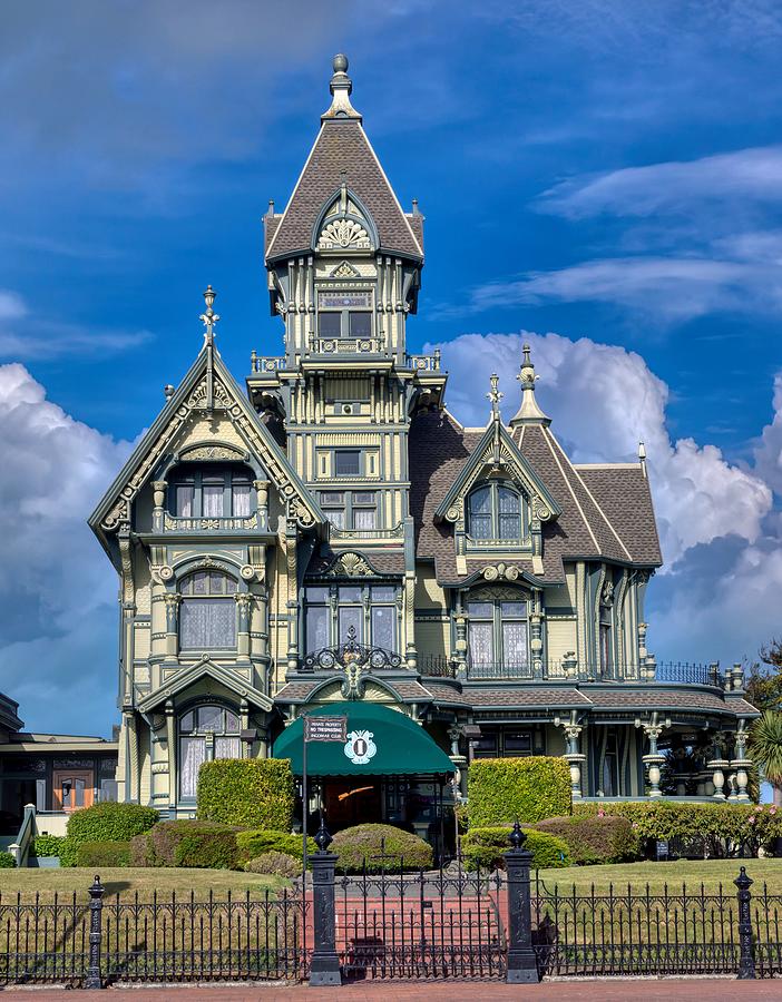 The Historic Carson Mansion Photograph by Mountain Dreams - Pixels