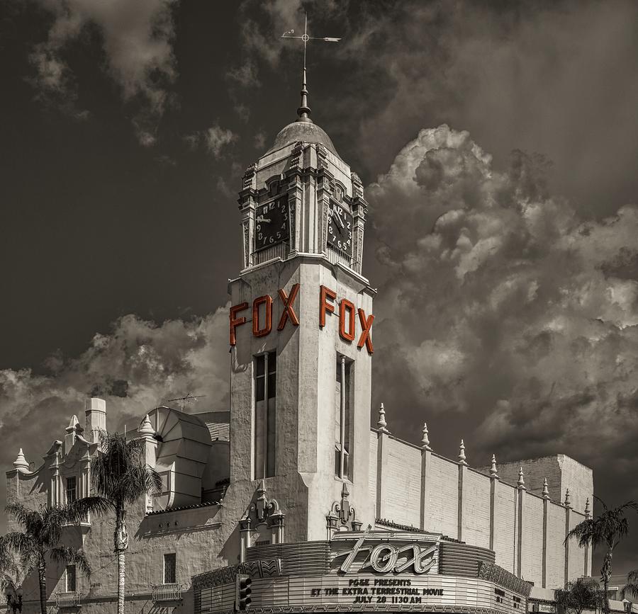 Bakersfield Photograph - The Historic Fox Theatre of Bakersfield, California #3 by Mountain Dreams