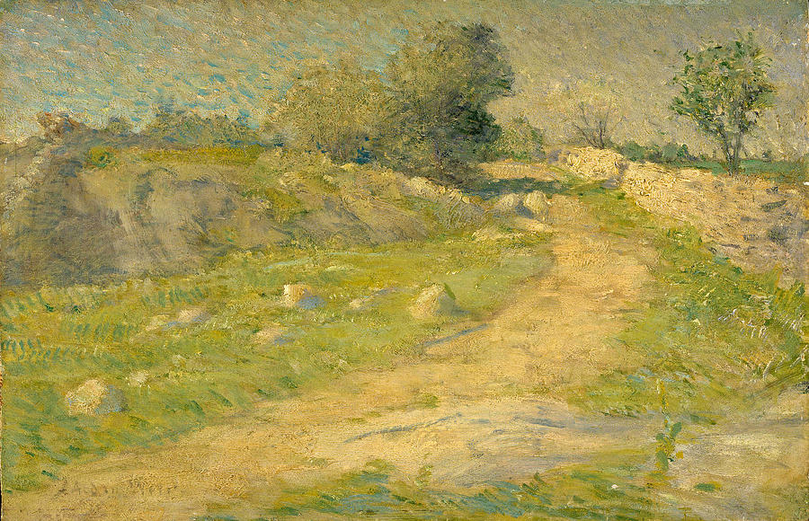 The Lane #4 Painting by Julian Alden Weir
