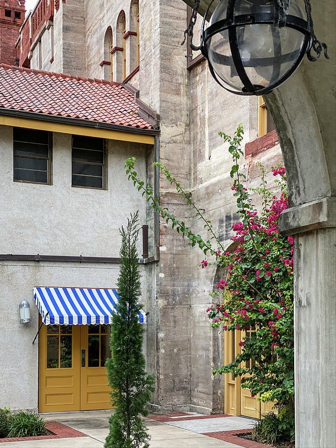 The Lightner Museum Courtyard, St. Augustine, Florida #3 Photograph by Dawna Moore Photography