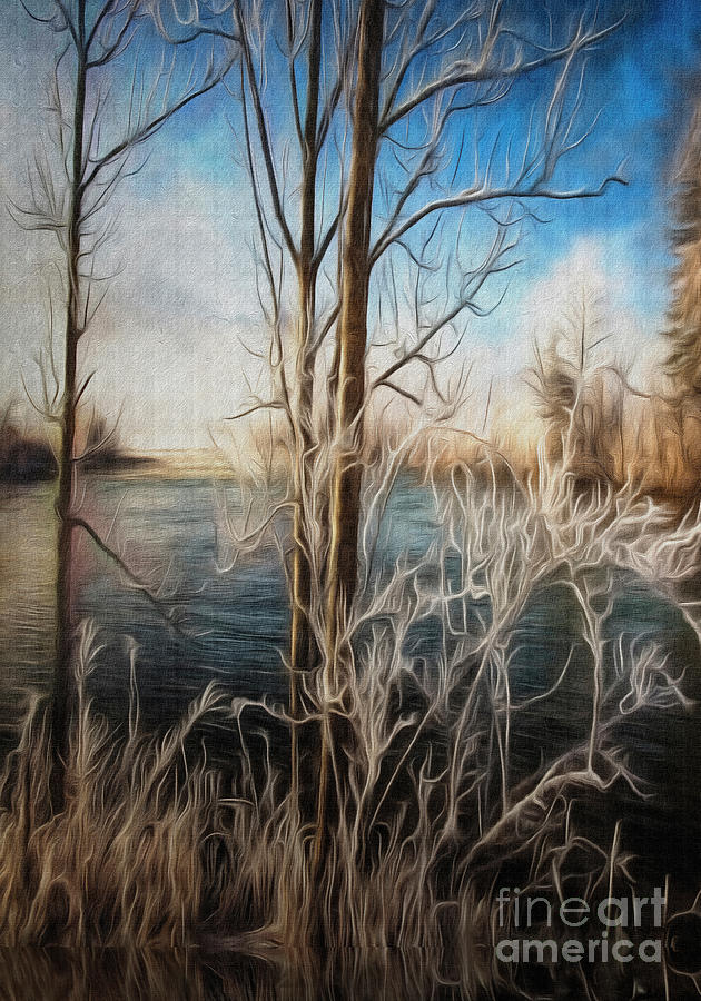 The Magic of Winter #3 Digital Art by Edmund Nagele FRPS