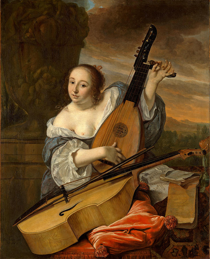 The Musician #4 Painting by Bartholomeus van der Helst