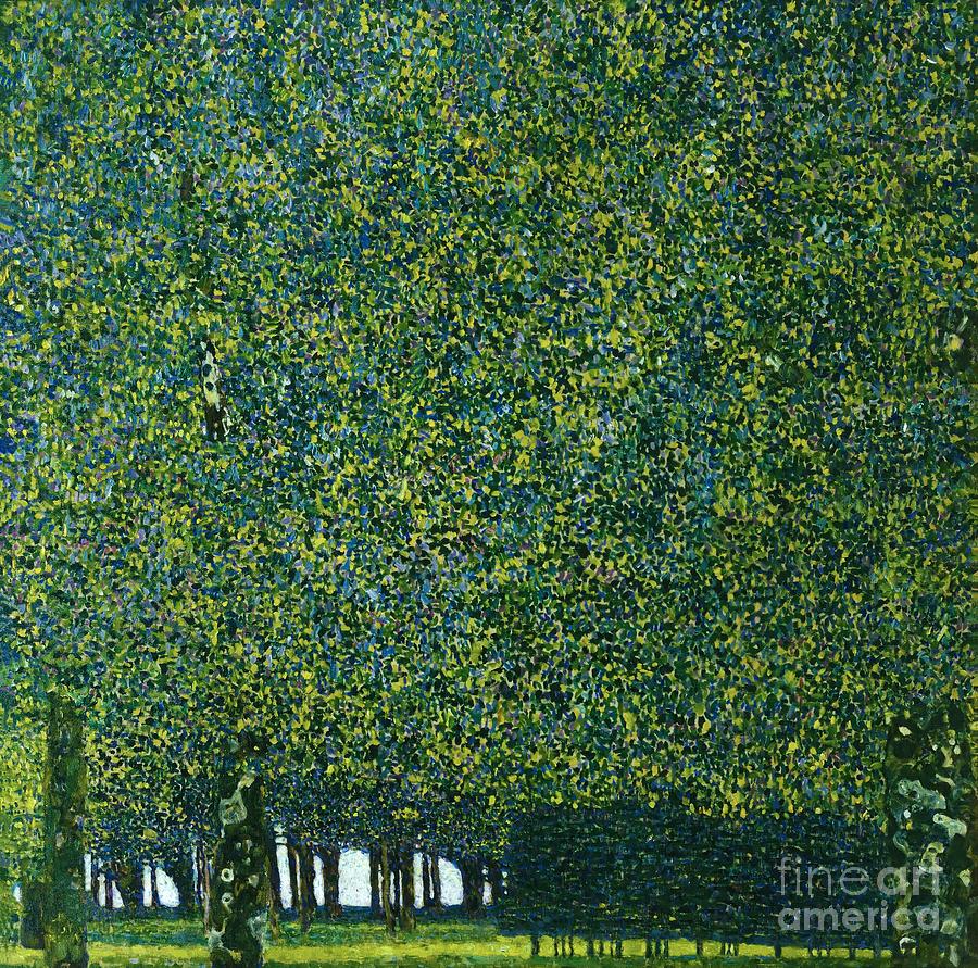 The Park #3 Painting by Gustav Klimt
