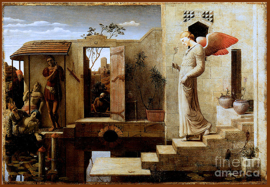 The Pool of Bethesda 1877 #3 Painting by Robert Bateman