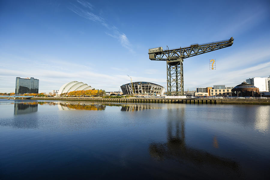 The River Clyde, Glasgow #3 Photograph by Theasis