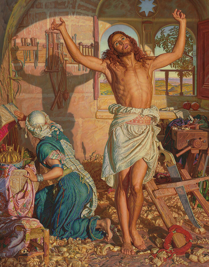 The Shadow of Death, from 1873-1874 Painting by William Holman Hunt