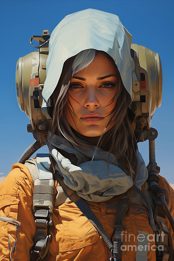 the woman desert combat soldier from 2099 by Asar Studios #3 Painting ...