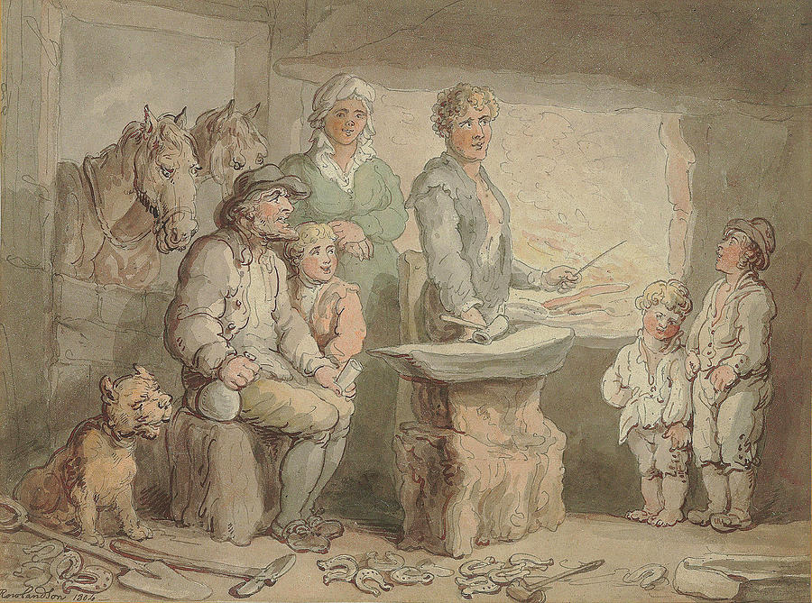 Thomas Gainsborough, English, Painting by MotionAge Designs