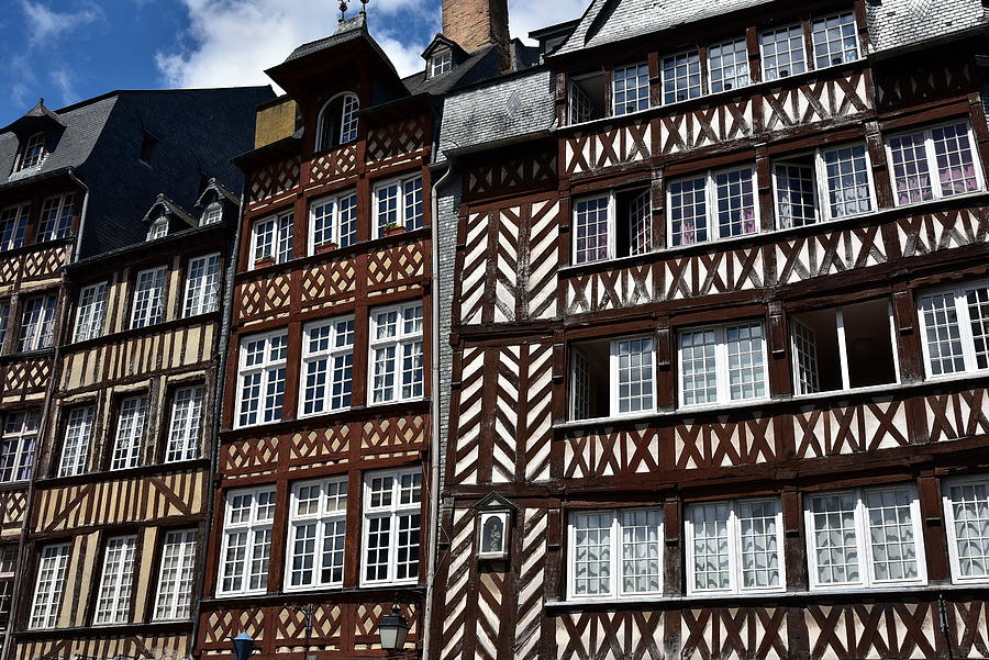 Timbered house #3 Photograph by Vincent Jary