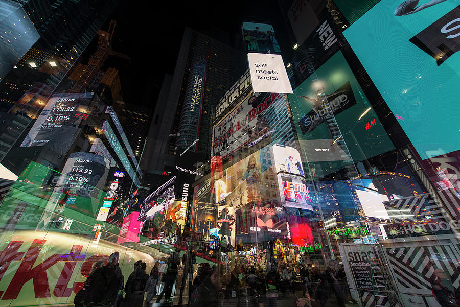 3 Times Square Photograph by Alex Lapidus