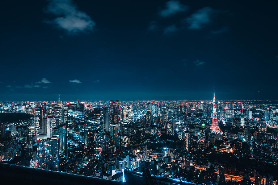 Tokyo Skyline at Night #3 Photograph by Yukinori Hasumi
